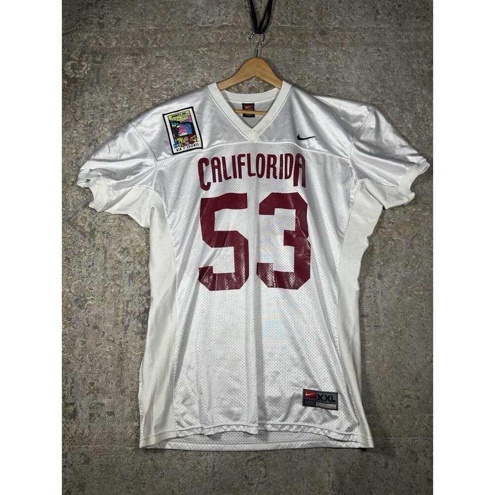 Vintage 2002 Califlorida Bowl Nike Football Jersey Chris Murphy 53 XXL